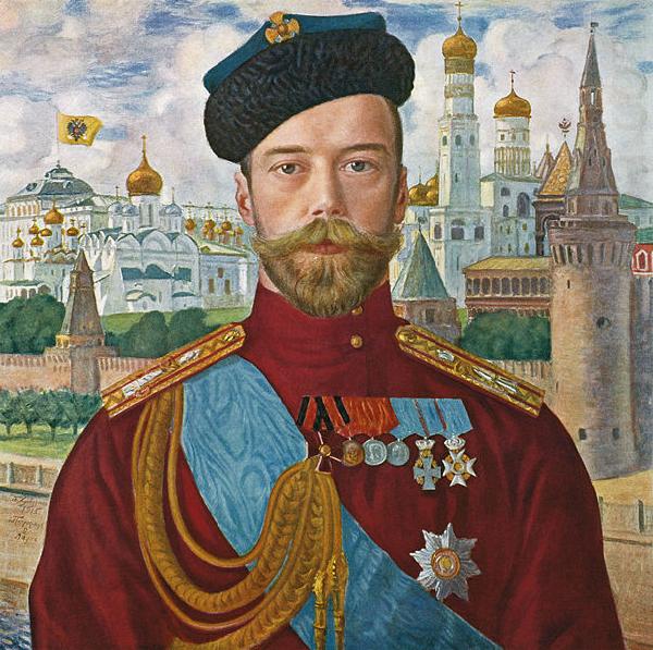 Boris Kustodiev Tsar Nicholas II china oil painting image